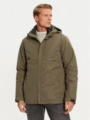 CMP Kurtka zimowa 33Z1577D Zielony Regular Fit. Zielone kurtki męskie CMP, na zimę, m, bez wzorów, z syntetyku, bez kaptura. Za 609.99 zł.