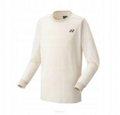 Koszulka tenisowa Yonex Longsleeve męska. Brązowe bluzki z długim rękawem męskie YONEX, l, bez wzorów, z materiału, bez kołnierzyka. Za 175.99 zł.