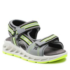 Sandały Primigi. Szare sandały chłopięce Primigi, bez zapięcia. Za 219.99 zł.