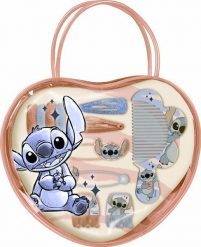 Torebka z akcesoriami do włosów Stitch Torebka z akcesoriami do włosów 12 el. D06614MC. Czerwone torby i plecaki dziecięce KIDS LICENSING, z materiału. Za 23.90 zł.