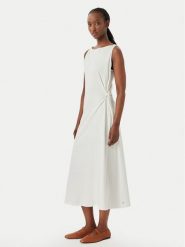 Tommy Hilfiger Bluza WW0WW50969 Granatowy Relaxed Fit. Niebieskie bluzy damskie Tommy Hilfiger, l, bez wzorów, z bawełny, bez kaptura. Za 409.99 zł.