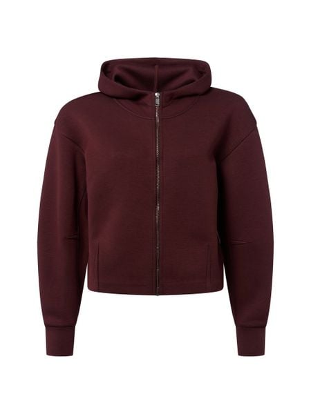 Opus Damska kurtka z kapturem - Gulnora Kobiety czerwony marmurkowy, 42. Czerwone kurtki damskie Opus, uniwersalny, bez wzorów, z kapturem. Za 449.95 zł.