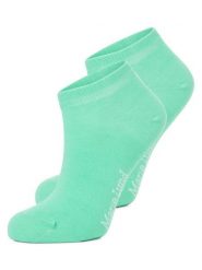 Marie Lund skarpetki do trampek w 2-paku Kobiety zielony, ONE SIZE. Zielone skarpety damskie Marie Lund, bez wzorów. Za 29.95 zł.