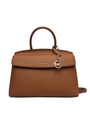 MICHAEL Michael Kors Torebka 30T6GX7S2L Brązowy. Brązowe torebki do ręki damskie MICHAEL Michael Kors, bez wzorów, ze skóry, bez dodatków. Za 1,329.00 zł.