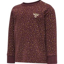 Koszulka z długim rękawem dla dziewczynki Hummel Sprinkel. Brązowe t-shirty i topy dla dziewczynek Hummel, bez wzorów, z materiału, bez ramiączek. Za 175.00 zł.