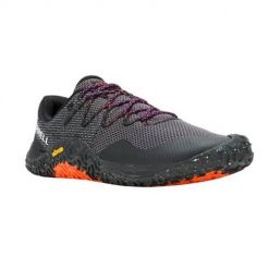Buty do biegania męskie Merrell Trail Glove 7. Szare buty sportowe męskie Merrell, z materiału, bez zapięcia, do biegania. Za 706.00 zł.