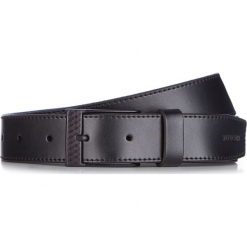 Pasek męski 87-8M-324-1. Czarne paski damskie Wittchen, w paski, eleganckie. Za 99.00 zł.