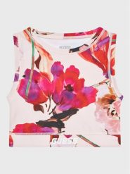 Guess Top J3RI41 MC03W Kolorowy Regular Fit. T-shirty dla chłopców Guess, z aplikacjami, z syntetyku, bez ramiączek. Za 99.99 zł.