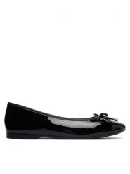 Tommy Hilfiger Baleriny Th Charm Patent Ballerina FW0FW09481 Czarny. Czarne baleriny damskie Tommy Hilfiger, bez wzorów, z lakierowanej skóry, bez obcasa. Za 409.99 zł.