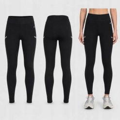 LEGGINSY DAMSKIE 4F DŁUGIE SPORTOWE NA SIŁOWNIĘ KOLOR CZARNY. Czarne legginsy sportowe damskie 4f, xl, bez wzorów, z bawełny, długie, na fitness i siłownię. Za 99.99 zł.