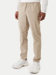 Jack & Jones Joggery Stace Dylan 12288472 Brązowy Regular Fit. Brązowe spodnie materiałowe męskie Jack & Jones, l, bez wzorów, z bawełny. Za 139.99 zł.