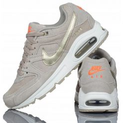 Buty Sportowe Damskie Nike Air Max Command PRM. Szare obuwie sportowe damskie Nike, bez wzorów, nike air max. Za 623.90 zł.