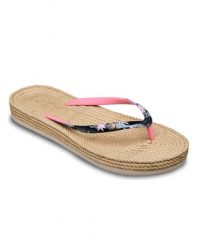 Kalpki japonki damskie SOUTH BEACH. Czarne klapki damskie Roxy, bez wzorów, z gumy, bez obcasa. Za 119.99 zł.
