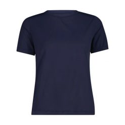 T-shirt damski CMP Carla. Czarne t-shirty damskie CMP, xs, bez wzorów, ze skóry, sportowe, bez kołnierzyka. Za 163.50 zł.