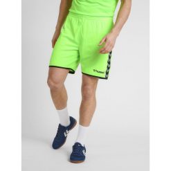 Spodenki do piłki ręcznej męskie Hummel hml AUTHENTIC Poly. Zielone krótkie spodenki sportowe męskie Hummel, m, bez wzorów, do piłki ręcznej. Za 110.00 zł.