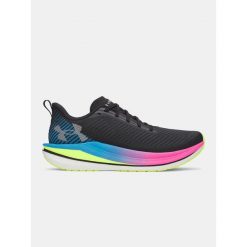 Buty do biegania męskie Under Armour Velociti SPD black/black/white. Czarne buty sportowe męskie Under Armour, bez zapięcia, do biegania. Za 369.99 zł.