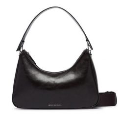Torebka Armani Exchange. Brązowe torebki do ręki damskie Armani Exchange, bez wzorów, klasyczne, bez dodatków. Za 589.99 zł.
