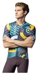 Koszulka rowerowa męska Alé Cycling PR-E Games. Fioletowe koszulki sportowe męskie ALÉ CYCLING, m, bez wzorów, z elastanu, bez kołnierzyka, bez ramiączek, na fitness i siłownię. Za 518.25 zł.