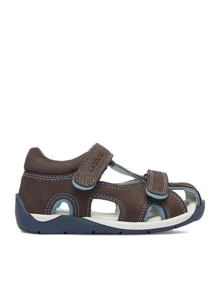 Lasocki Kids Sandały MARCUS CI12-MARCUS-02 Granatowy. Niebieskie sandały chłopięce Lasocki Kids, z nubiku, bez zapięcia. Za 89.99 zł.