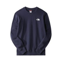 Bluza turystyczna męska The North Face M Simple Dome Crew. Niebieskie bluzy męskie The North Face, m, bez wzorów, bez kaptura. Za 252.00 zł.