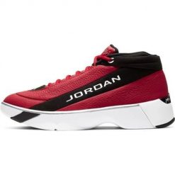 Buty koszykarskie męskie Nike Air Jordan Team Showcase. Czerwone buty sportowe męskie Nike, z materiału, bez zapięcia, do koszykówki, Nike Air Jordan. Za 865.00 zł.