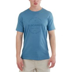 T-shirt męski Fundango Basic - T Logo-4 krótki rękaw. Niebieskie koszulki sportowe męskie Fundango, m, bez wzorów, z bawełny, sportowe, bez kołnierzyka. Za 99.00 zł.