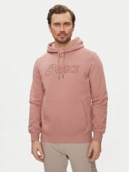 Asics Bluza Oth 2031E187 Czerwony Regular Fit. Czerwone bluzy męskie Asics, m, bez wzorów, z bawełny, bez kaptura. Za 189.99 zł.