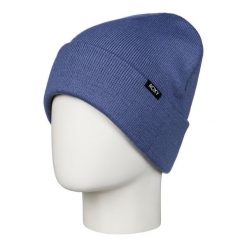 Czapka z mankietem dla Kobiety TROPICAL SNOW Niebieski. Niebieskie czapki i kapelusze damskie Roxy, bez wzorów, z dzianiny, sportowe. Za 89.00 zł.