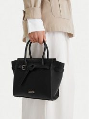 Lasocki Torebka CEO-LSK-X-010-09 Czarny. Czarne torebki do ręki damskie Lasocki, bez wzorów, z materiału, bez dodatków. Za 199.99 zł.