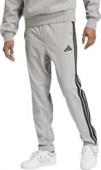 Spodnie męskie adidas Essentials 3-Stripes Single Jersey szare JE6428 S. Szare spodnie sportowe męskie Adidas, m, bez wzorów, z jersey. Za 301.05 zł.