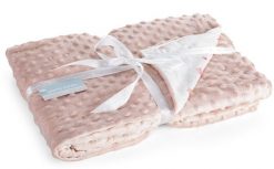 Eurofirany Koc dziecięcy Pierre Cardin 110x140 różowy minky w gwiazdki. Czerwone kocyki dla dzieci Eurofirany. Za 201.14 zł.
