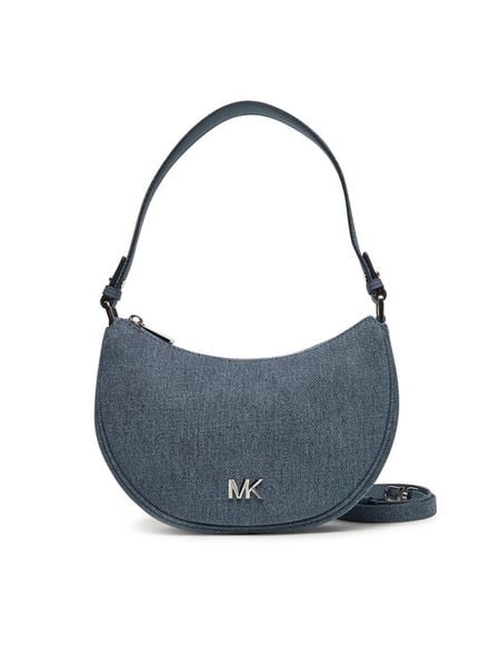 MICHAEL Michael Kors Torebka Kyla 32S5S8QU0C Niebieski. Niebieskie torebki do ręki damskie MICHAEL Michael Kors, bez wzorów, z materiału, bez dodatków. Za 879.99 zł.