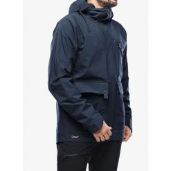 Kurtka ocieplana męska Haglofs Orsa Jacket. Niebieskie kurtki męskie Haglöfs, m, bez wzorów, sportowe, bez kaptura. W wyprzedaży za 1,096.55 zł.