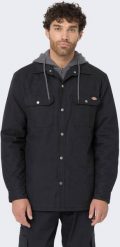 Kurtka męska Kurtka Dickies Fleece Hooded Duck Relax Black. Czarne kurtki męskie NoName, m, bez wzorów, bez kaptura. Za 287.77 zł.