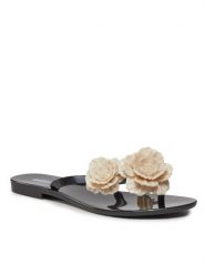 Melissa Japonki Melissa Harmonic Springtime Ad 35704 Czarny. Czarne klapki damskie Melissa, bez wzorów, z tworzywa sztucznego, bez obcasa. Za 279.99 zł.