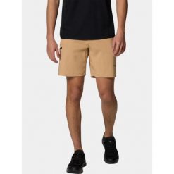 Spodenki turystyczne męskie Columbia Triple Canyon II. Brązowe krótkie spodenki sportowe męskie Columbia, m, bez wzorów, trekkingowe. Za 329.00 zł.