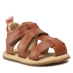 Sandały Bibi. Brązowe sandały chłopięce Bibi, bez zapięcia. Za 189.99 zł.