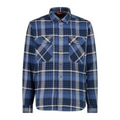 Koszula męska CMP 34S2717. Niebieskie koszule męskie CMP, m, bez wzorów, sportowe, bez kołnierzyka, bez ramiączek. Za 306.50 zł.