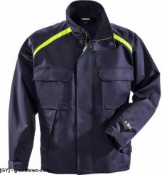 Męska kurtka trudnopalna antyelektrostatyczna zamek błyskawiczny napy rękaw ściągacz rzepy wiele kieszeni rzedłużany tył 4031 FLAM FRSTDS-4031 XL. Kurtki męskie Reis, m, bez wzorów, bez kaptura. Za 991.75 zł.