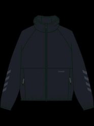 Hummel hmlACTIVE WINDBREAKER lekka wiatroszczelna kurtka z zamkiem. Czarne kurtki sportowe męskie Hummel, m, bez wzorów, z poliamidu. Za 332.50 zł.