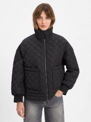 Armani Exchange kurtka pikowana Kobiety czarny, S. Czarne kurtki damskie Armani Exchange, s, bez wzorów, prążkowane, bez kaptura. Za 649.95 zł.