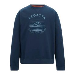 Bluza Regatta Nithsdale. Niebieskie bluzy męskie Regatta, m, bez wzorów, bez kaptura. Za 229.99 zł.