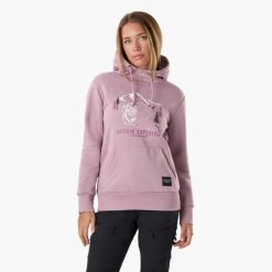 Bluza z kapturem Kobieta Swedemount Forest Hood wodoodporna. Zielone bluzy damskie SWEDEMOUNT, xl, bez wzorów, z bawełny, z kapturem. Za 163.99 zł.