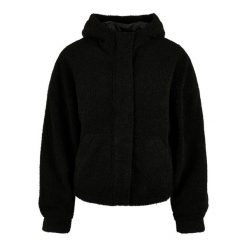 Krótka Kurtka Damska Sherpa. Czarne kurtki damskie Urban Classics, xs, bez wzorów, bez kaptura. Za 186.99 zł.
