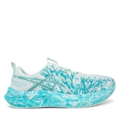 Buty do biegania Asics. Niebieskie buty sportowe męskie Asics, bez zapięcia, do biegania. Za 579.99 zł.