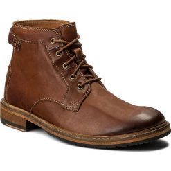 Kozaki CLARKS - Clarkdale Bud 261277807 Dark Tan Leather. Kozaki męskie marki Clarks. W wyprzedaży za 359.00 zł.
