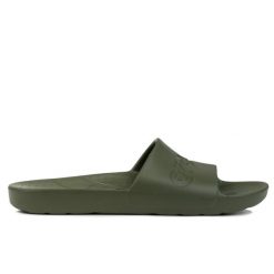 Klapki męskie na basen Crocs SLIDE. Zielone klapki męskie Crocs, bez wzorów. Za 119.00 zł.