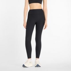 Legginsy damskie New Balance WP53152BK – czarne. Czarne legginsy damskie New Balance, m, bez wzorów, z materiału. Za 299.99 zł.
