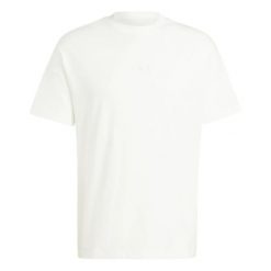 Koszulka adidas All Szn. Białe koszulki sportowe męskie Adidas, l, bez wzorów, z bawełny, bez kołnierzyka, bez ramiączek. Za 112.99 zł.