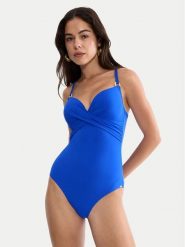 Triumph Strój kąpielowy Summer Twist OWP 01 10226441 Niebieski. Niebieskie kostiumy jednoczęściowe damskie Triumph, bez wzorów, z syntetyku. Za 339.99 zł.
